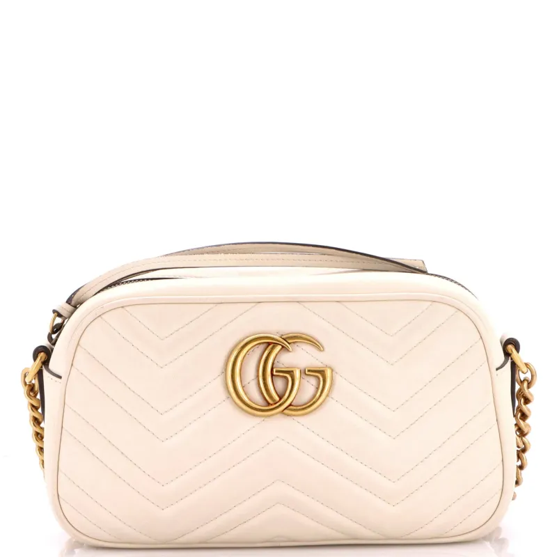 GG Marmont Shoulder Bag Matelasse Leather Small made by Gucci
