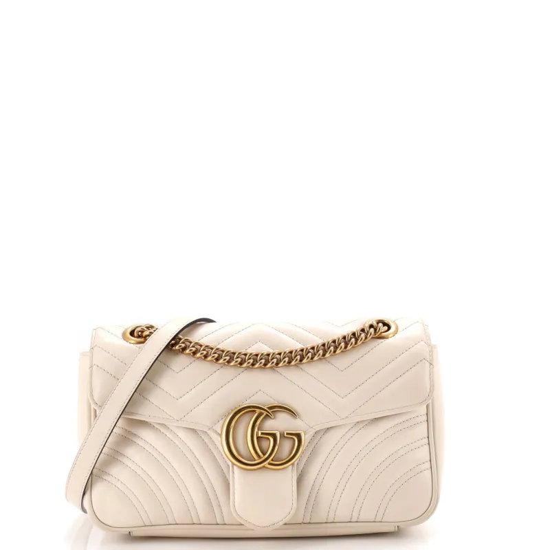 GG Marmont Flap Bag Matelasse Leather Small made by Gucci