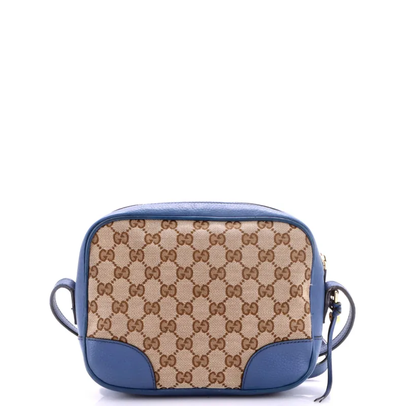 Bree Disco Crossbody Bag GG Canvas with Leather Mini made by Gucci