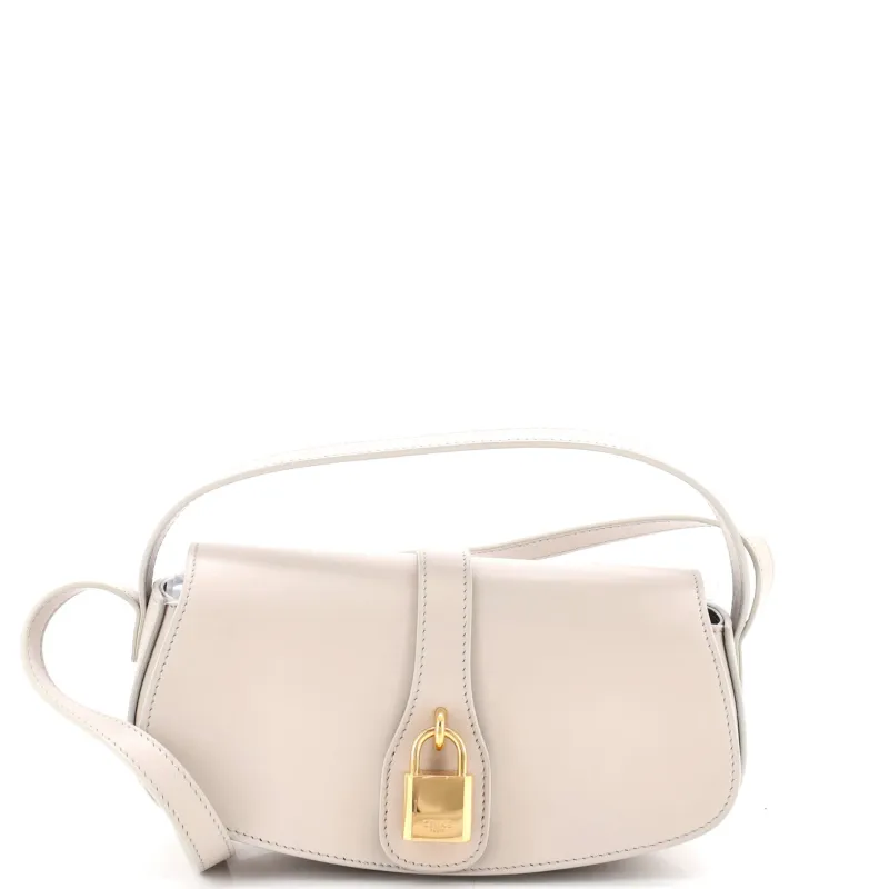 Tabou Clutch with Strap Smooth Calfskin made by Celine