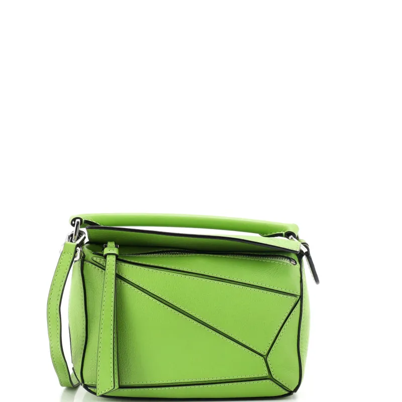 Puzzle Bag Leather Mini made by Loewe