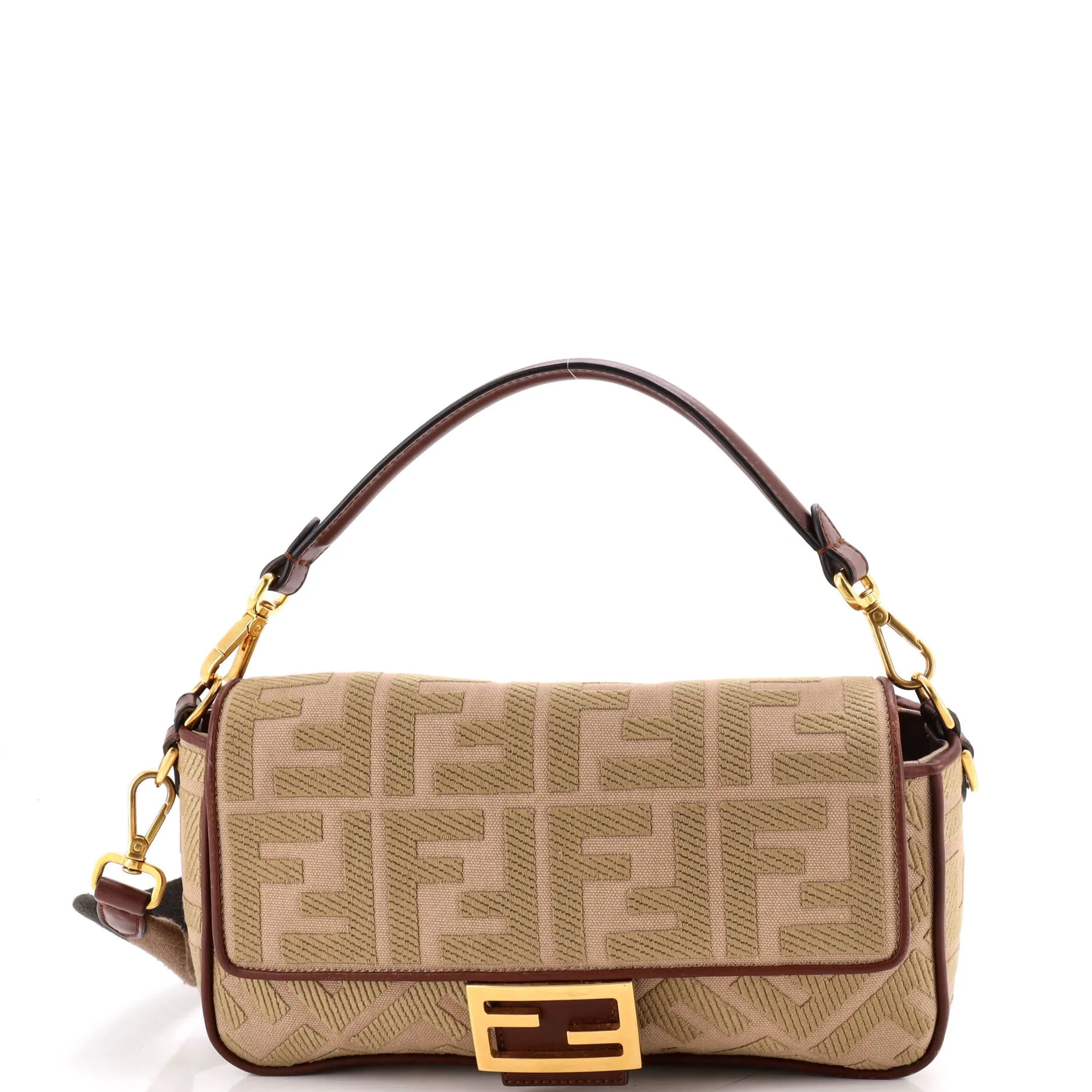 Baguette NM Bag Zucca Embroidered Canvas Medium sold by Zulily