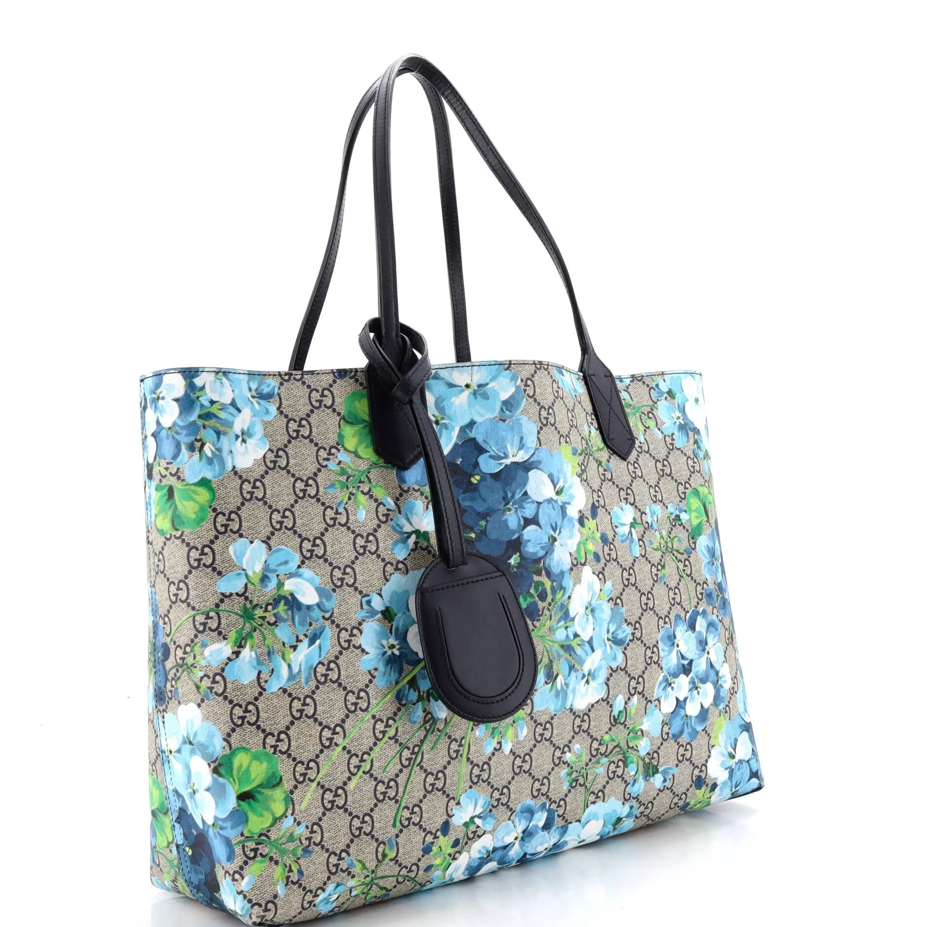 Reversible Tote Blooms GG Print Leather Medium sold by Zulily product image thumbnail 2