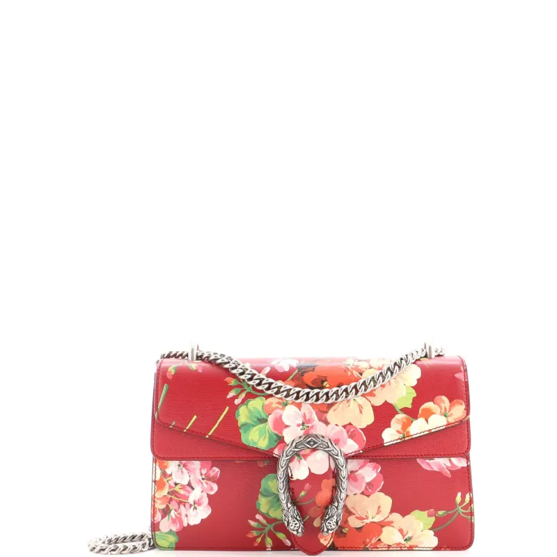 Dionysus Bag Blooms Print Leather Small made by Gucci