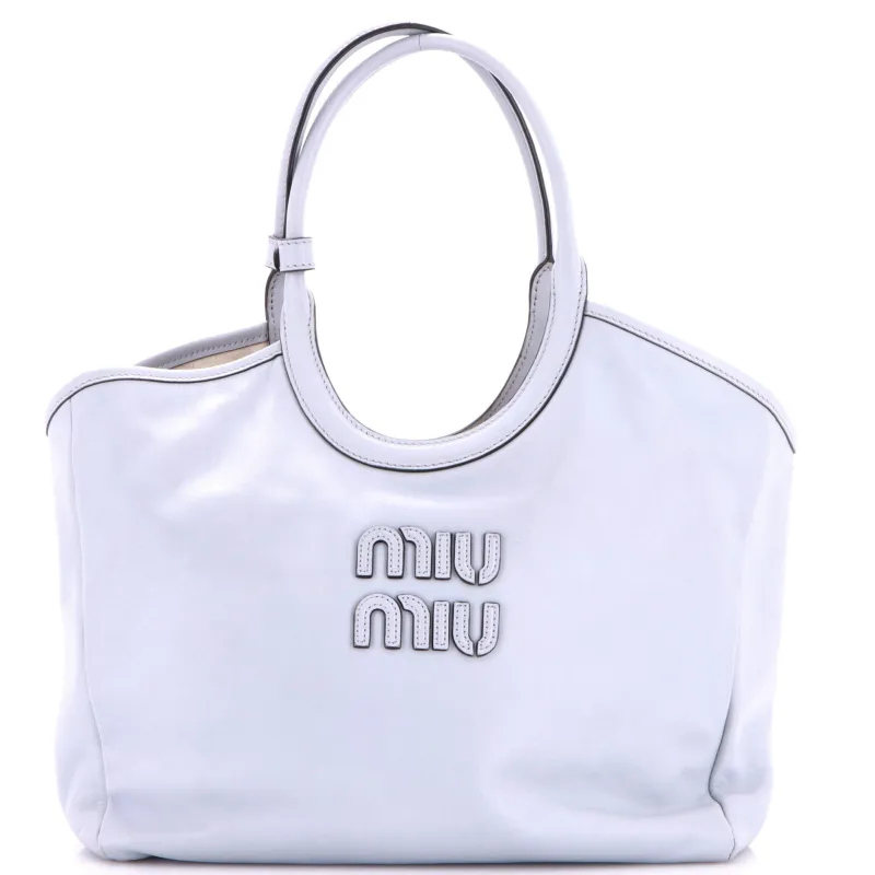 Ivy Tote Bag Leather Medium made by Miu Miu