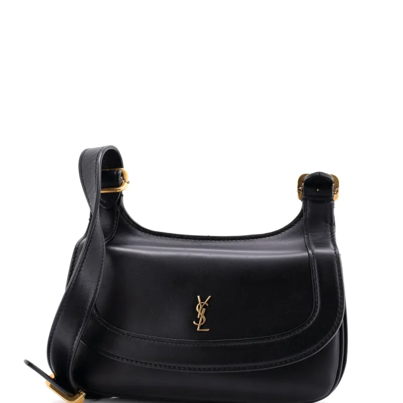 Charlie Shoulder Bag Leather Small made by Yves Saint Laurent