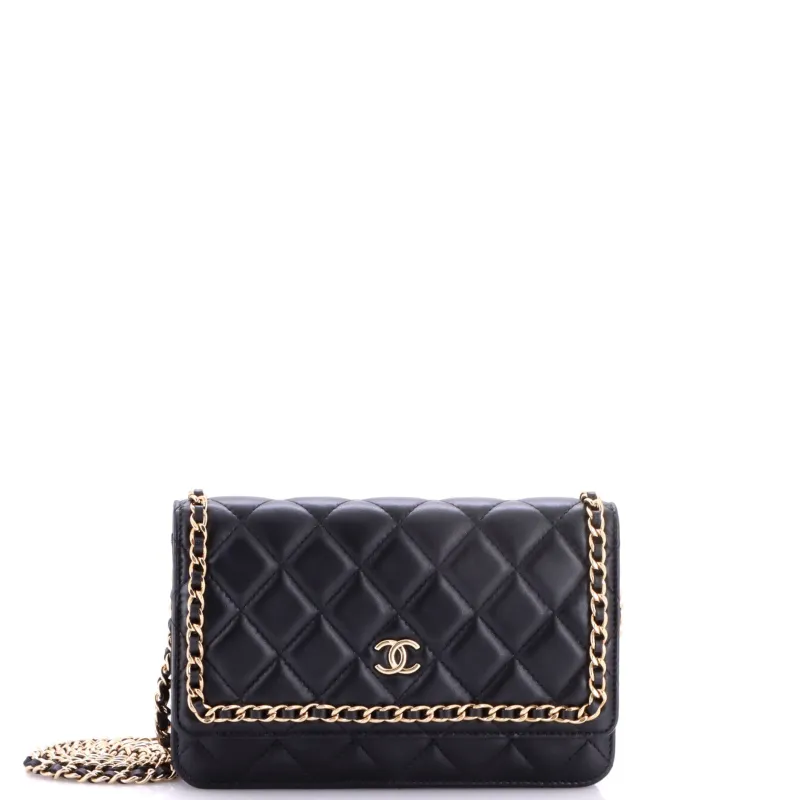 Chain Around Wallet on Chain Quilted Lambskin made by Chanel