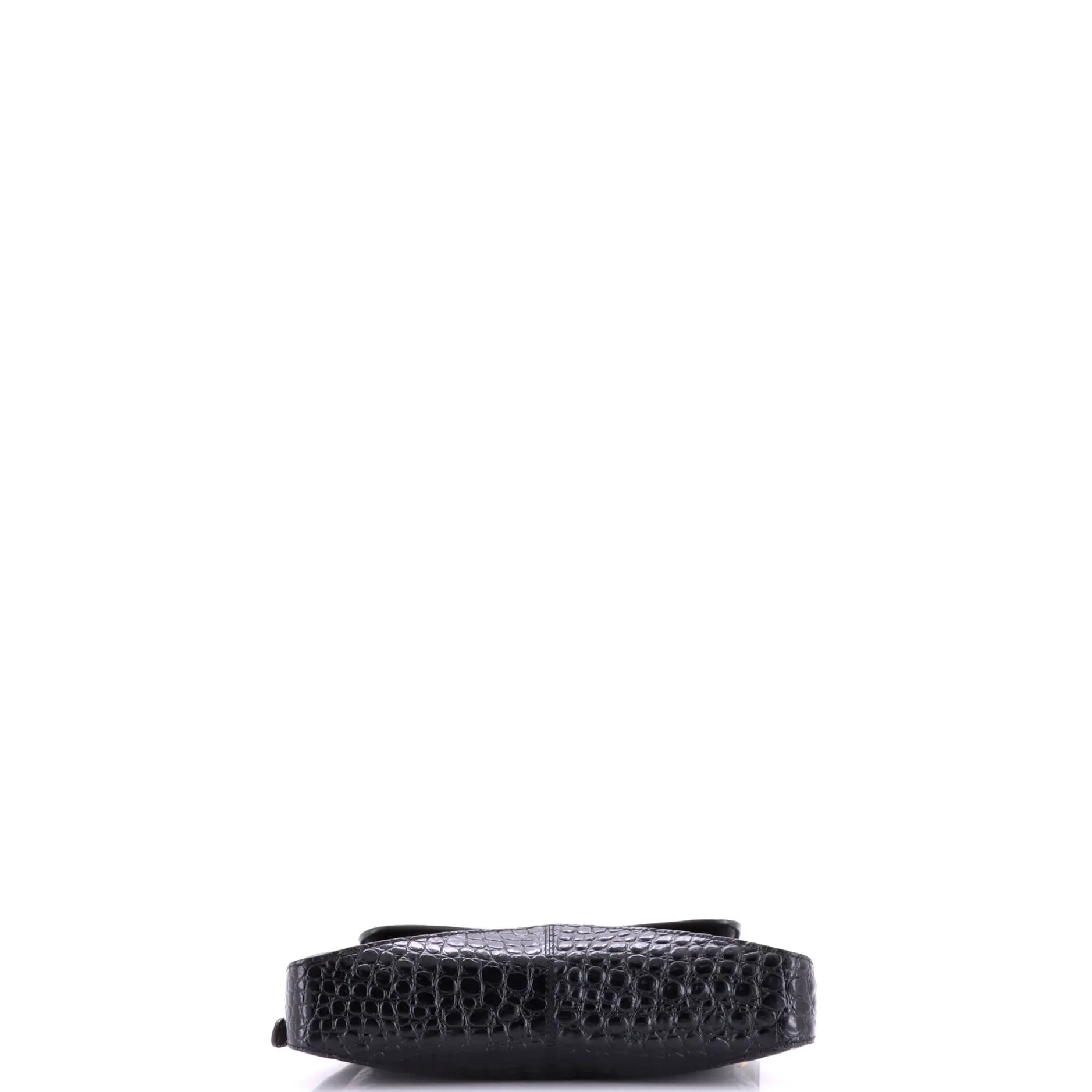XX Flap Street Shoulder Bag Crocodile Embossed Leather Small sold by Zulily product image thumbnail 4