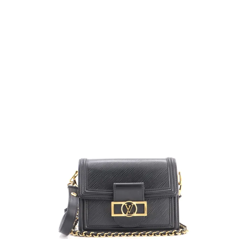 Dauphine Shoulder Bag Epi Leather Mini made by Louis Vuitton