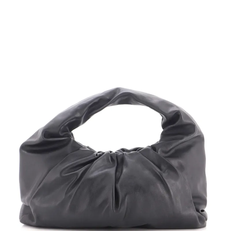 The Shoulder Pouch Leather Medium made by Bottega Veneta