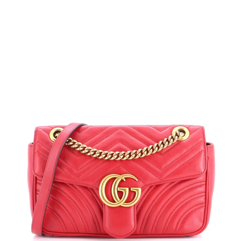 GG Marmont Flap Bag Matelasse Leather Medium made by Gucci