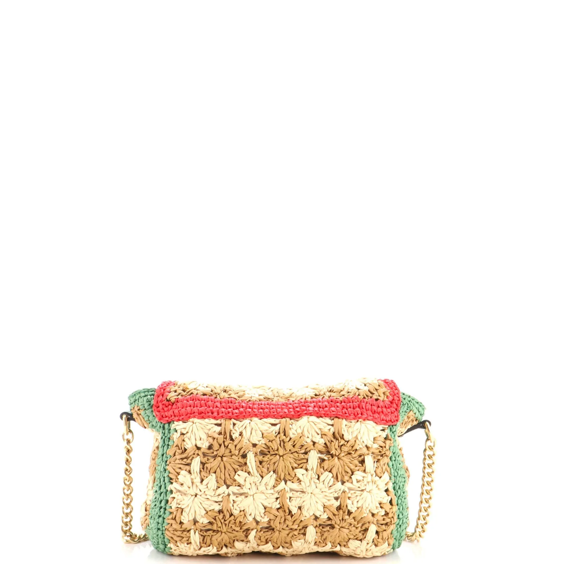 GG Marmont Flap Bag Raffia Small sold by Zulily product image thumbnail 3