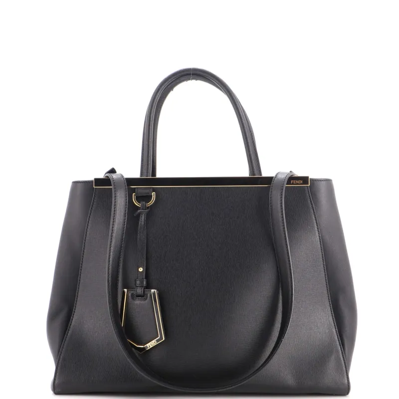 2Jours Bag Leather Medium made by Fendi