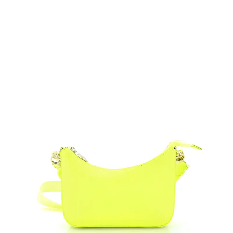 Loubila Chain Shoulder Bag Leather Mini made by Christian Louboutin