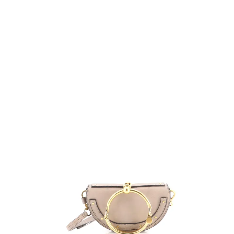 Nile Crossbody Bag Leather Mini made by Chloe