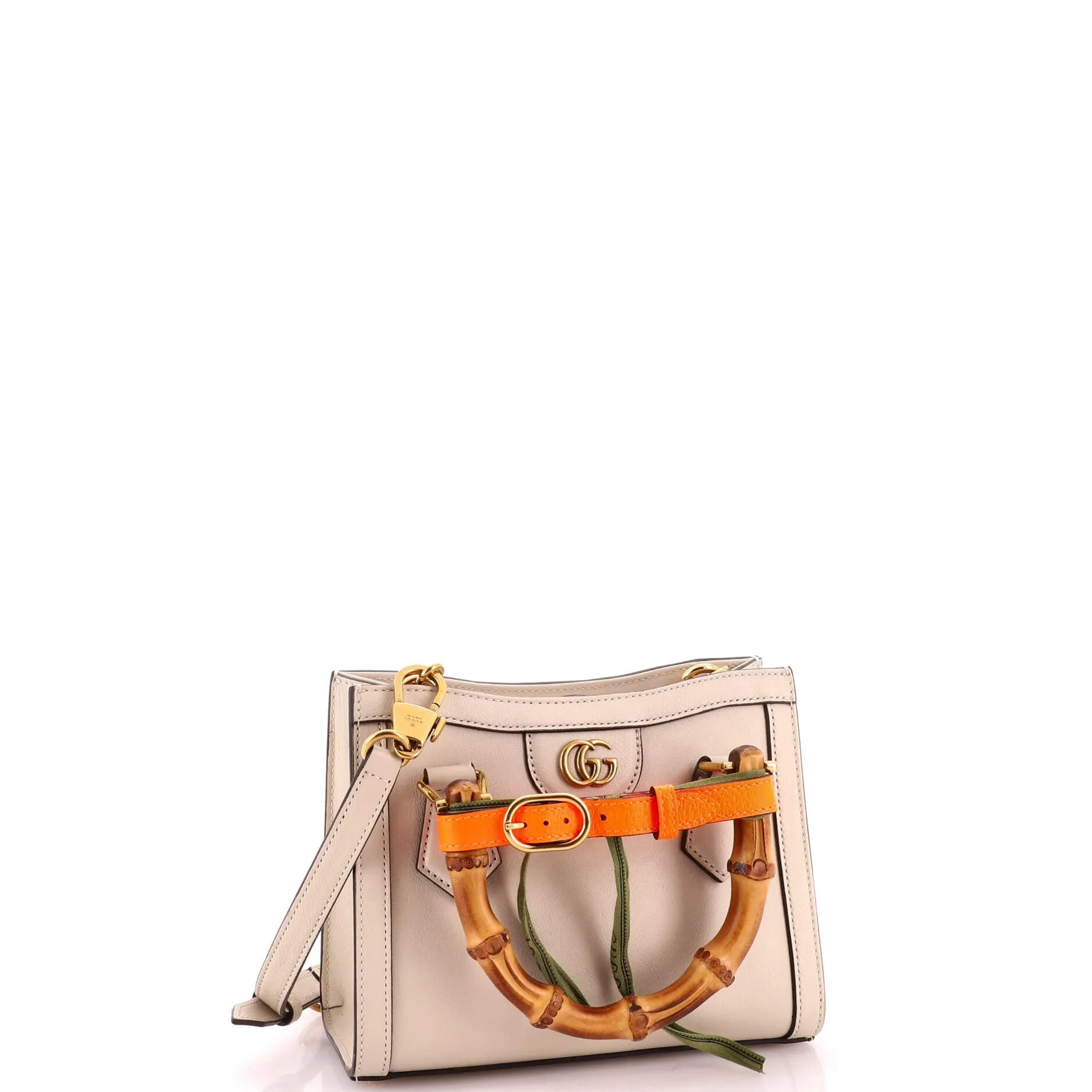Diana NM Bamboo Handle Tote Leather Mini sold by Zulily product image thumbnail 2