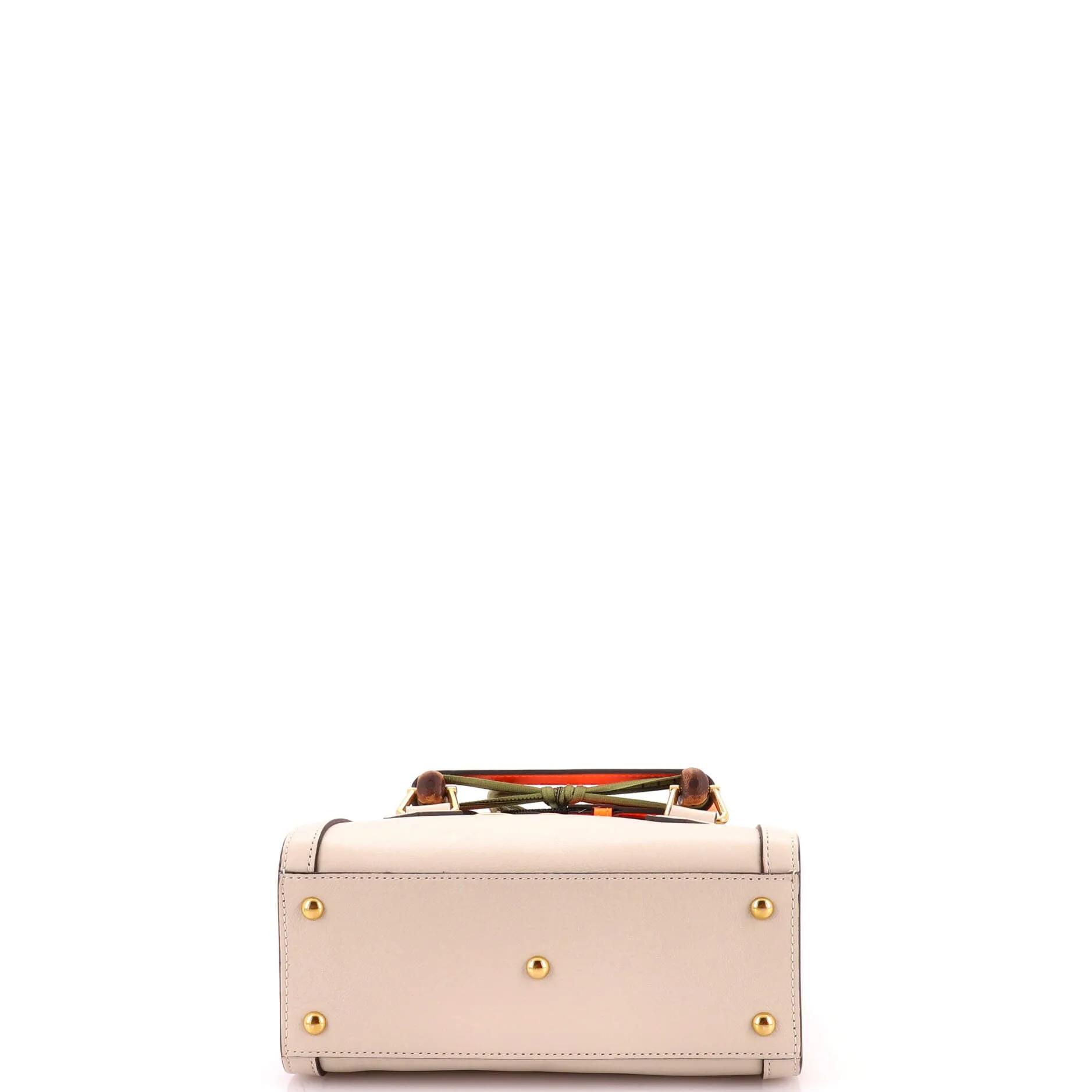 Diana NM Bamboo Handle Tote Leather Mini sold by Zulily product image thumbnail 4