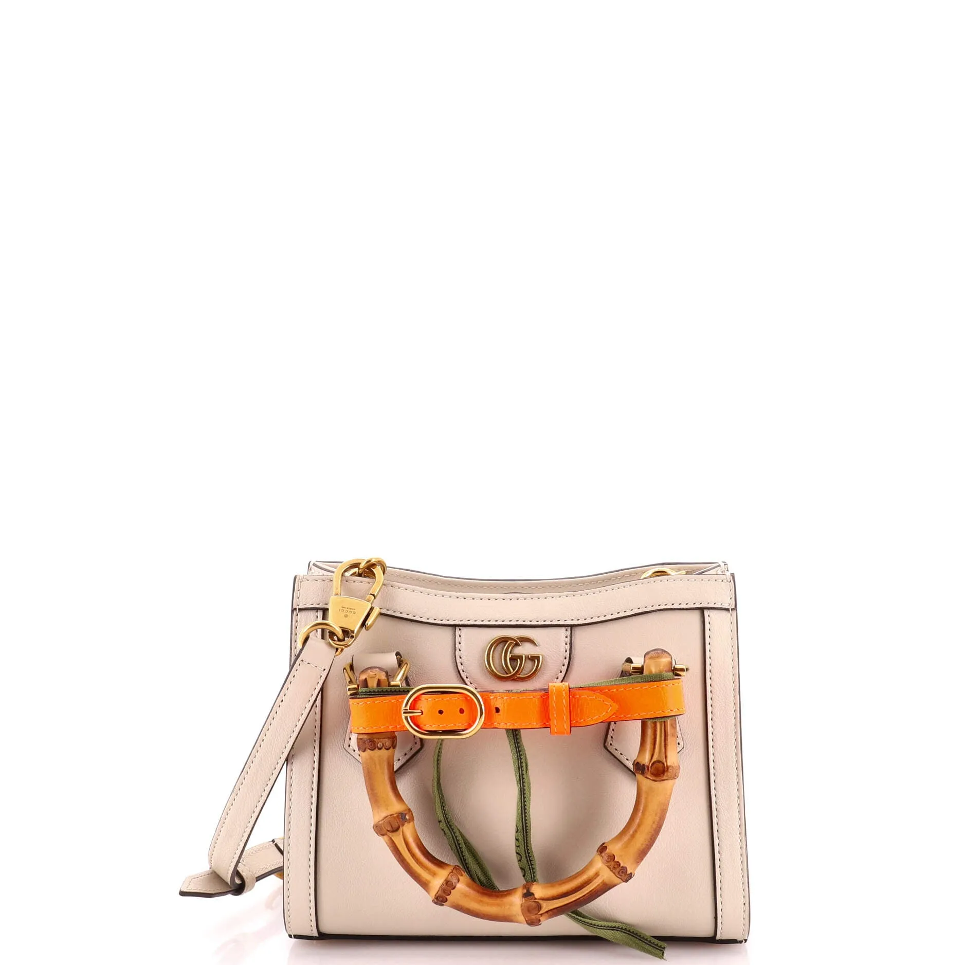 Diana NM Bamboo Handle Tote Leather Mini sold by Zulily