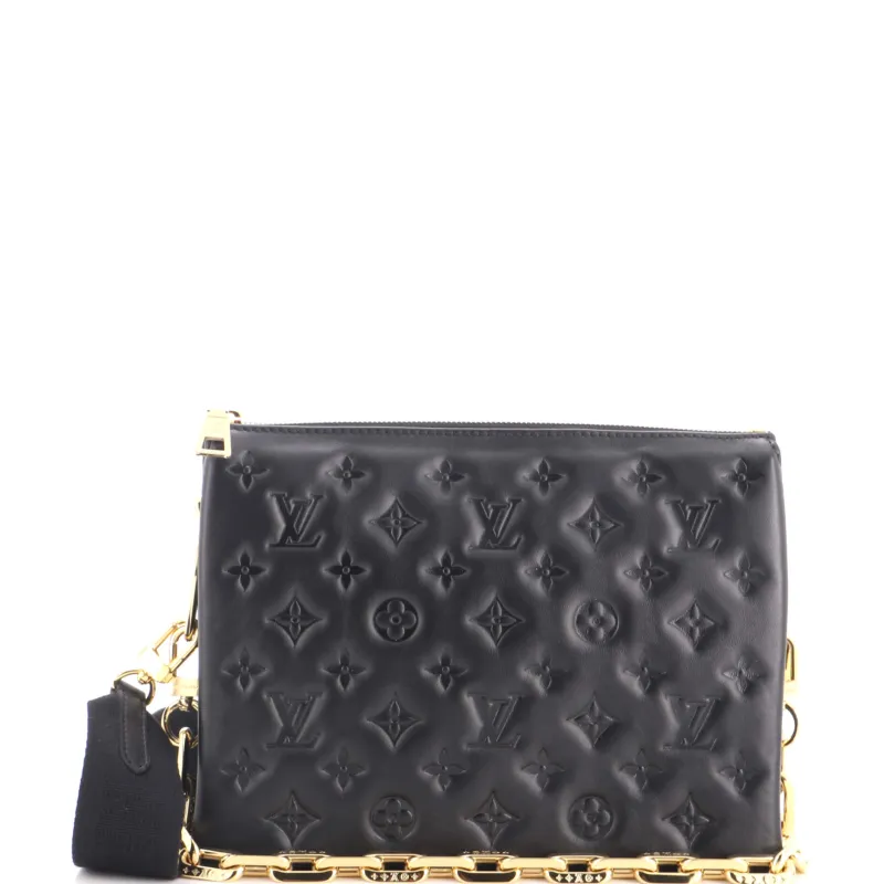 Coussin Bag Monogram Embossed Lambskin PM made by Louis Vuitton