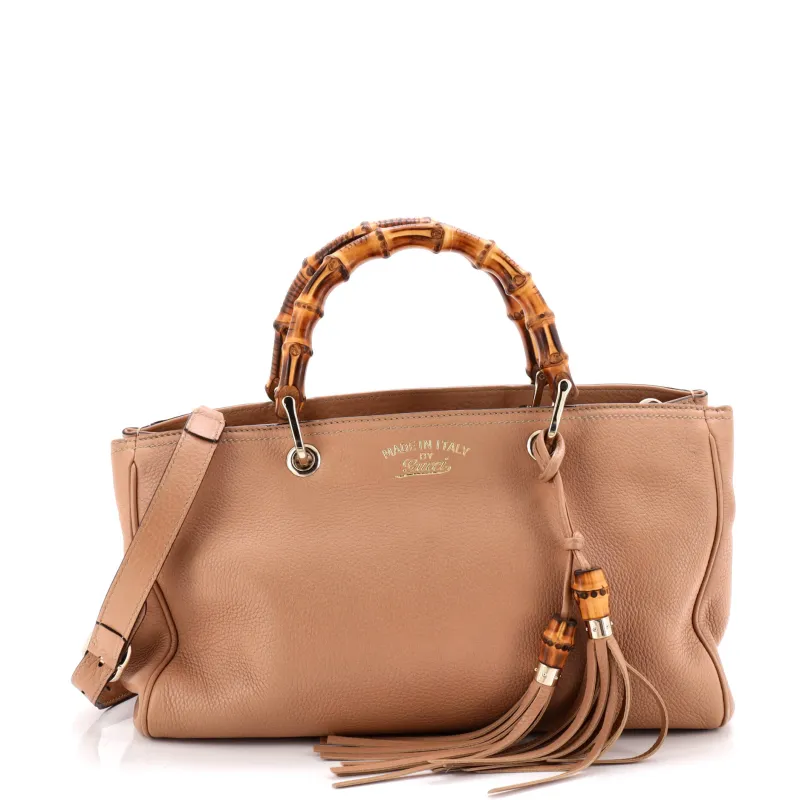Bamboo Shopper Tote Leather Medium made by Gucci