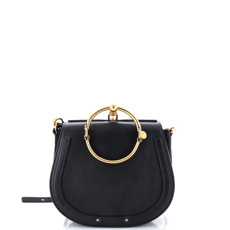 Nile Crossbody Bag Leather Medium made by Chloe