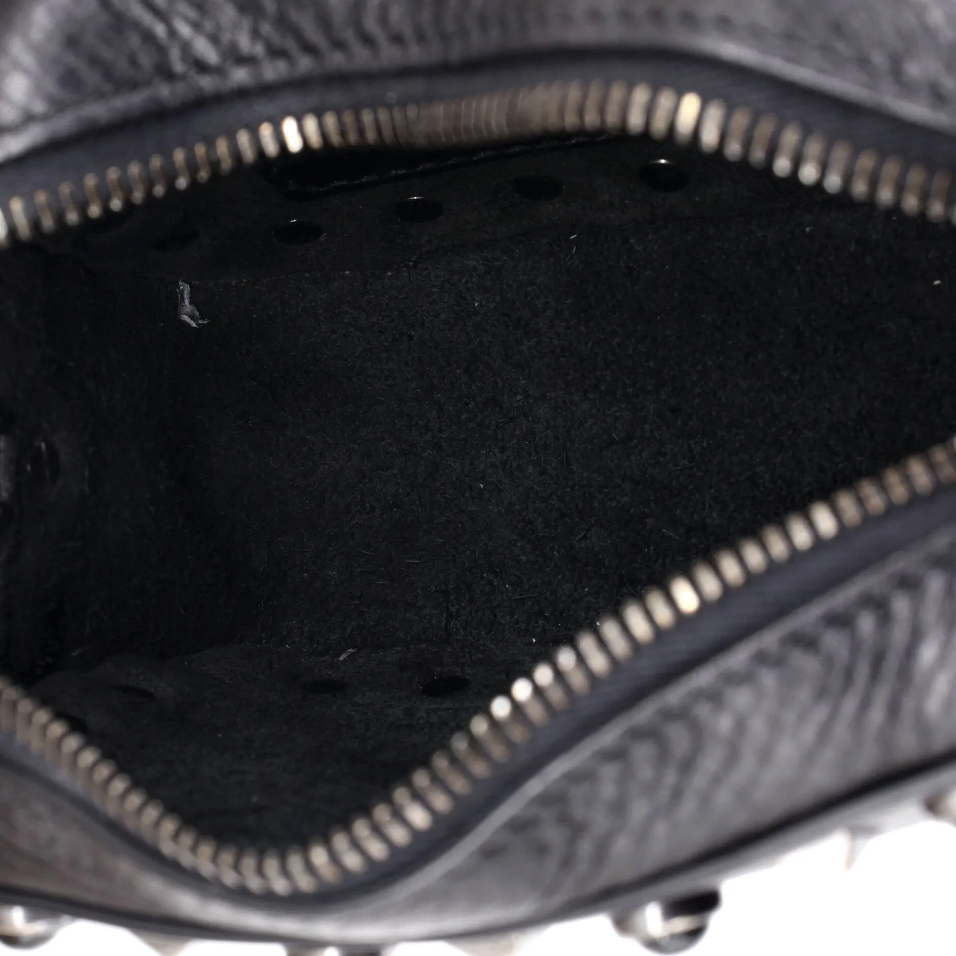Rolling Rockstud Camera Crossbody Bag Leather with Cabochons sold by Zulily product image thumbnail 5