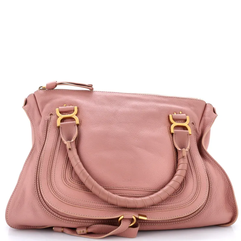 Marcie Shoulder Bag Leather Large made by Chloe