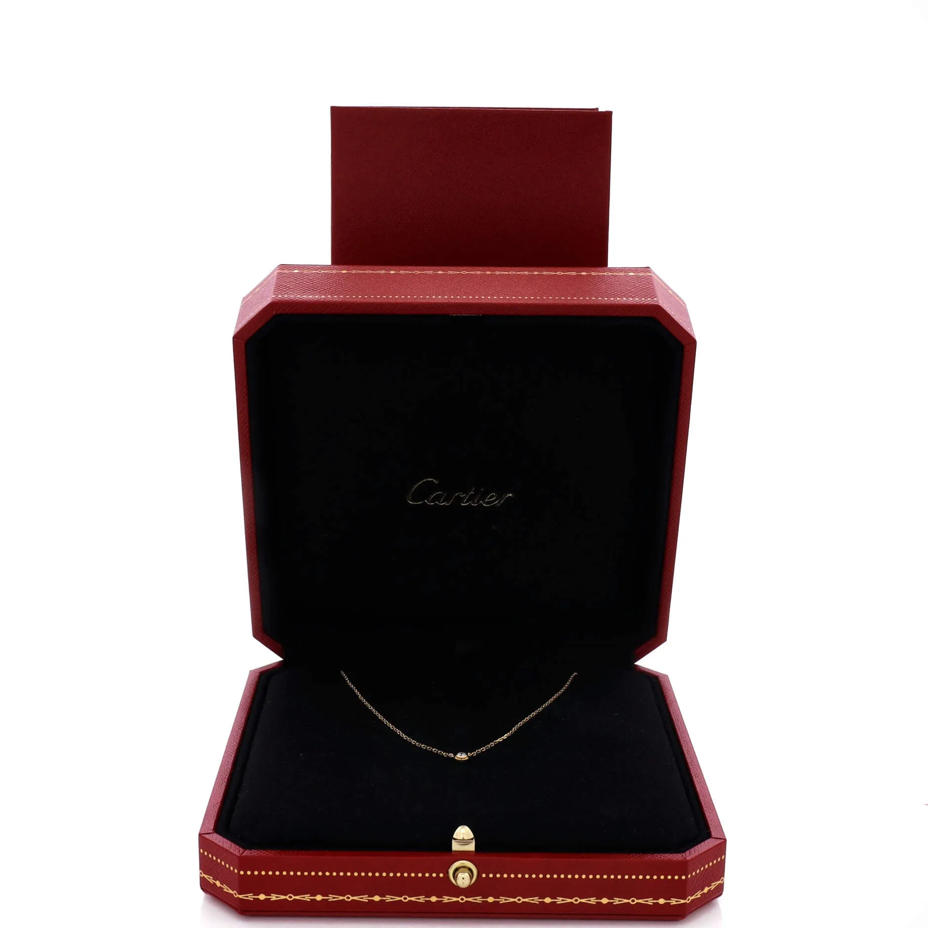 Cartier D'Amour Pendant Necklace 18K Yellow Gold and Diamond XS sold by Zulily product image thumbnail 2
