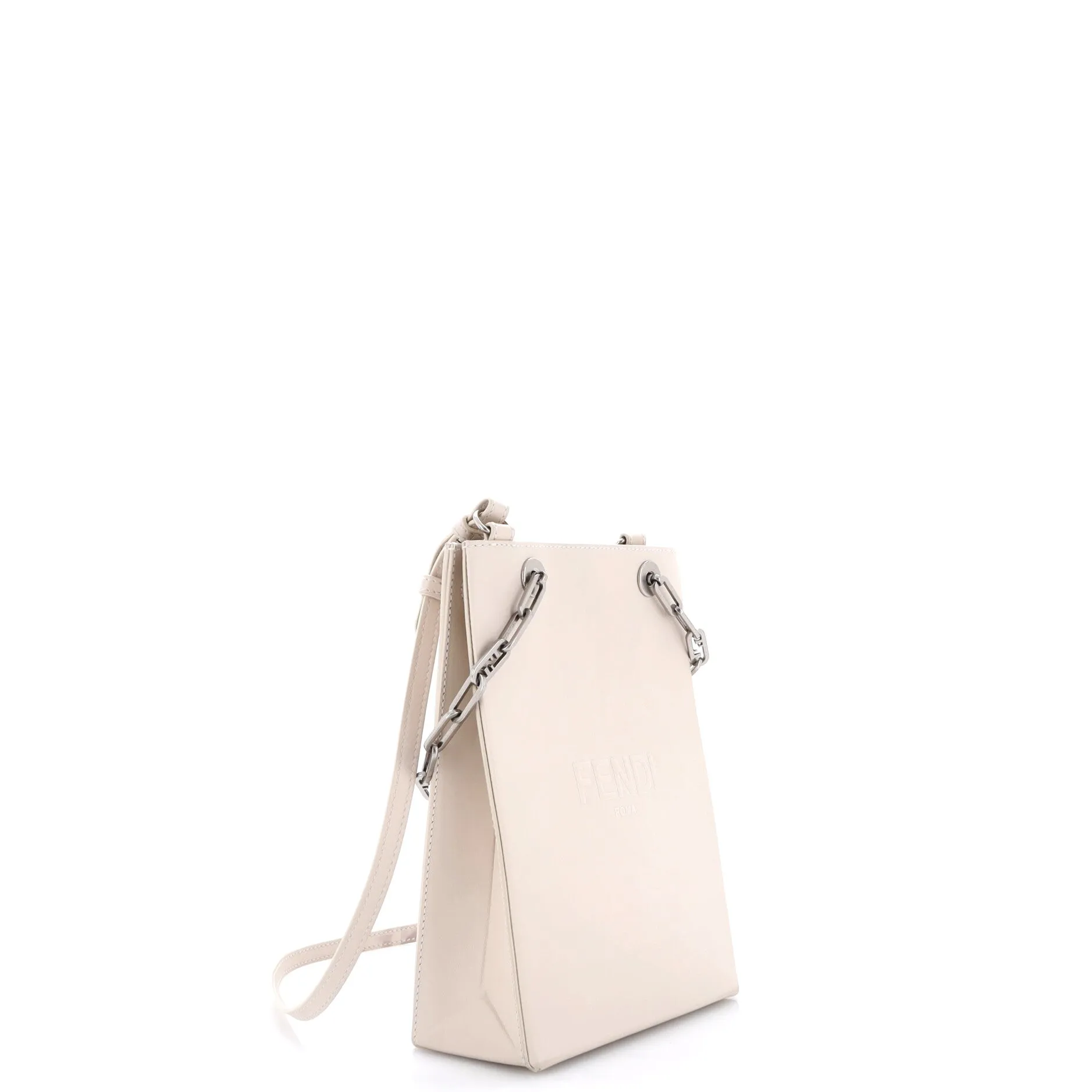 Chain Shopping Tote Leather Small sold by Zulily product image thumbnail 2