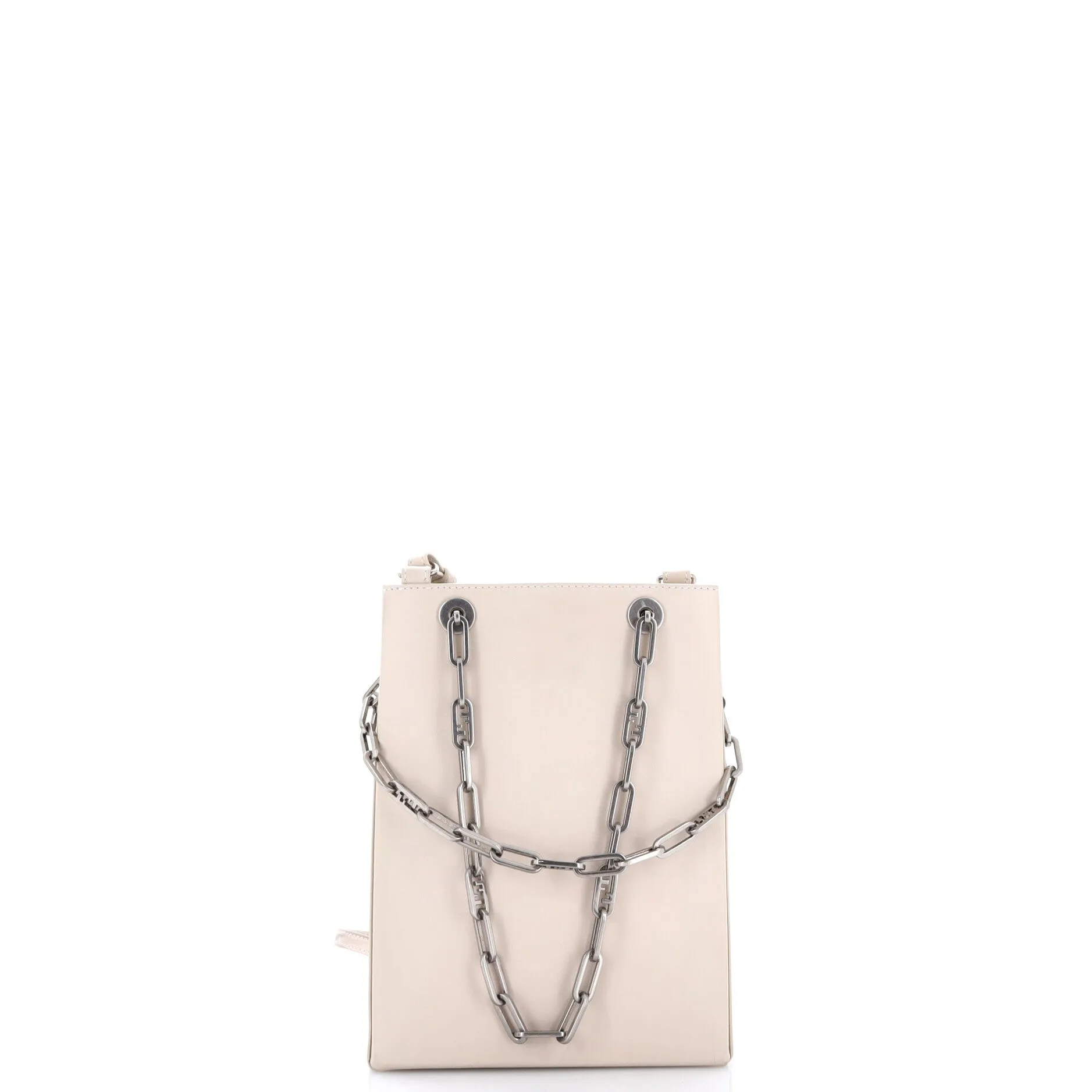 Chain Shopping Tote Leather Small sold by Zulily product image thumbnail 3