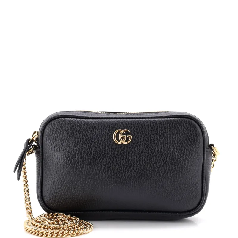 GG Marmont Crossbody Bag Leather Mini made by Gucci