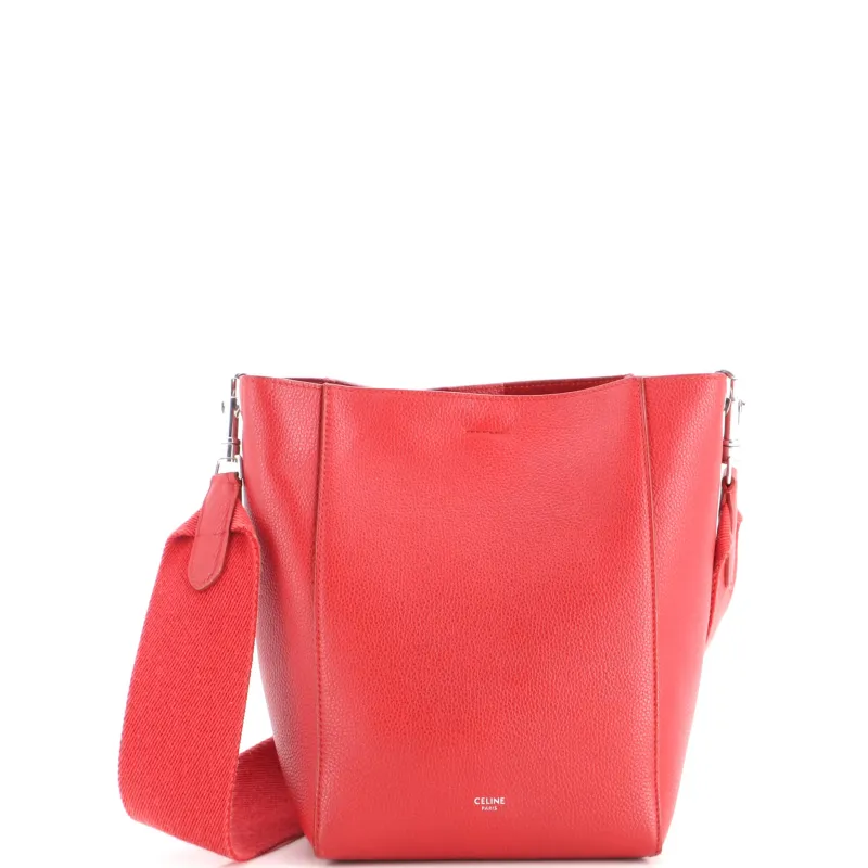 Sangle Seau Bag Calfskin Small made by Celine
