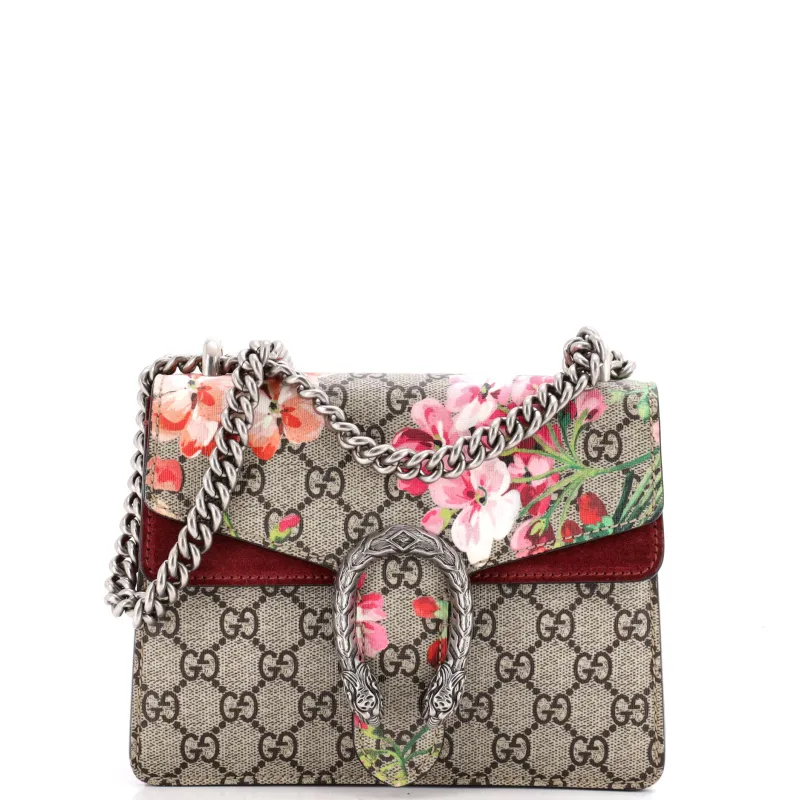 Dionysus Bag Blooms Print GG Coated Canvas Mini made by Gucci