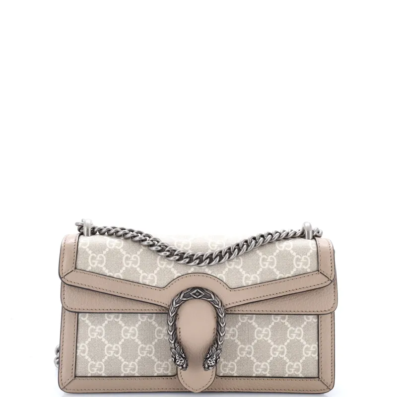 Dionysus Bag GG Coated Canvas with Leather Small made by Gucci