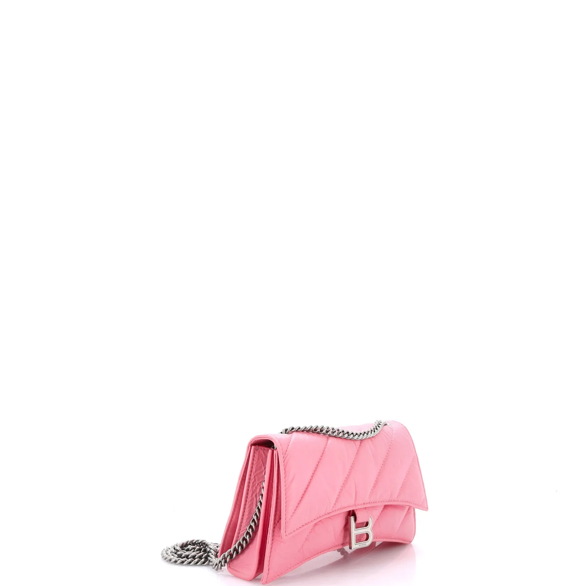 Crush Chain Flap Bag Quilted Crushed Calfskin Small sold by Zulily product image thumbnail 2