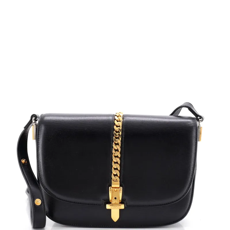 Sylvie 1969 Shoulder Bag Leather Small made by Gucci