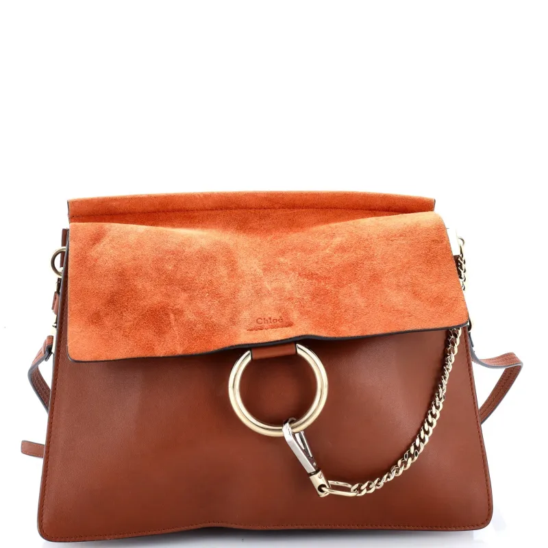 Faye Shoulder Bag Leather Medium made by Chloe