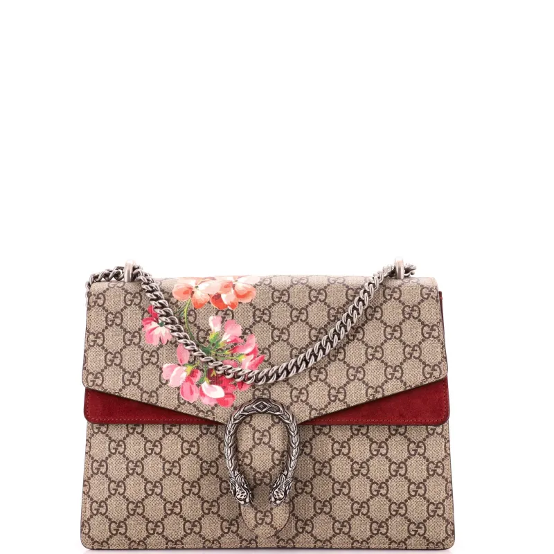 Dionysus Bag Blooms Print GG Coated Canvas Medium made by Gucci