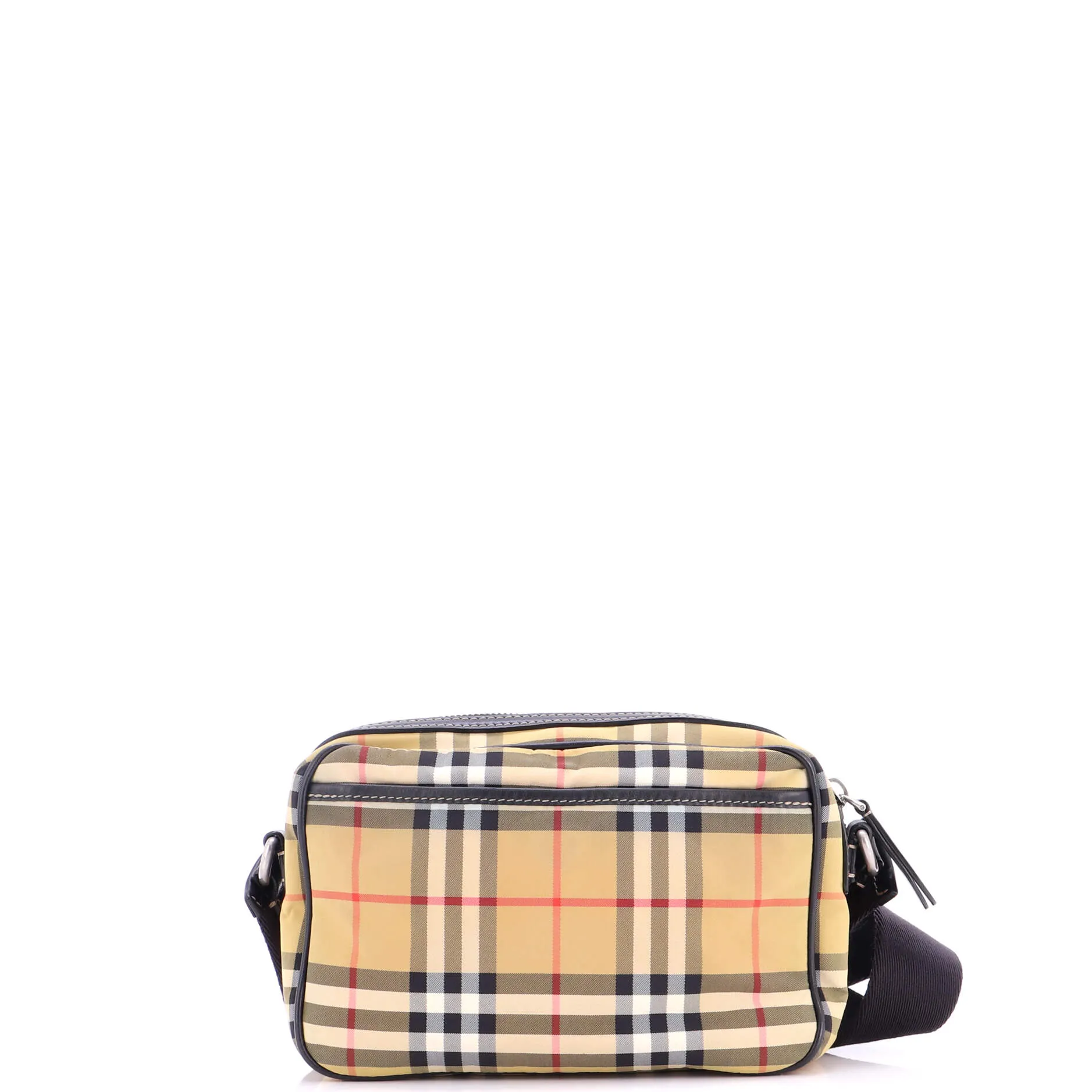 Front Pocket Crossbody Bag Vintage Check Canvas sold by Zulily product image thumbnail 5