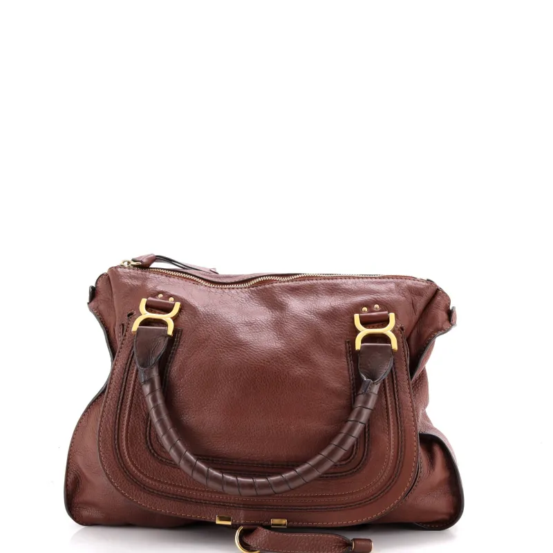 Marcie Shoulder Bag Leather Large made by Chloe