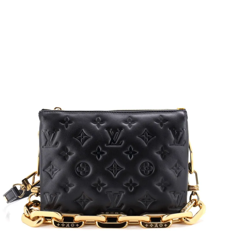 Coussin Bag Monogram Embossed Lambskin BB made by Louis Vuitton