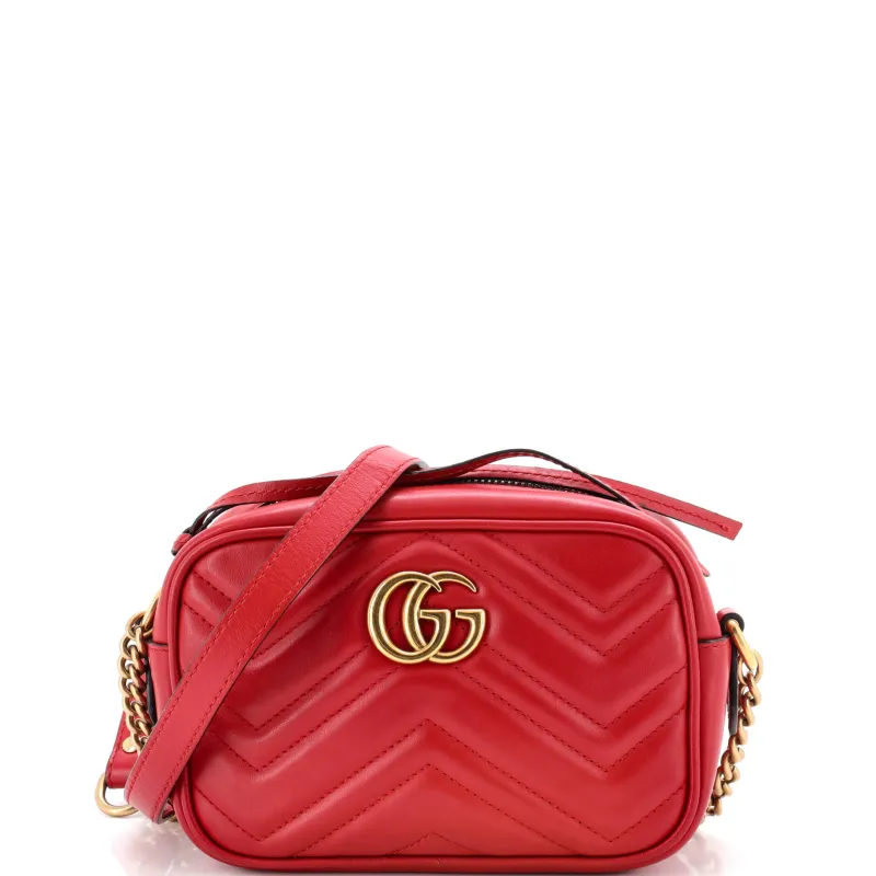 GG Marmont Shoulder Bag Matelasse Leather Mini made by Gucci