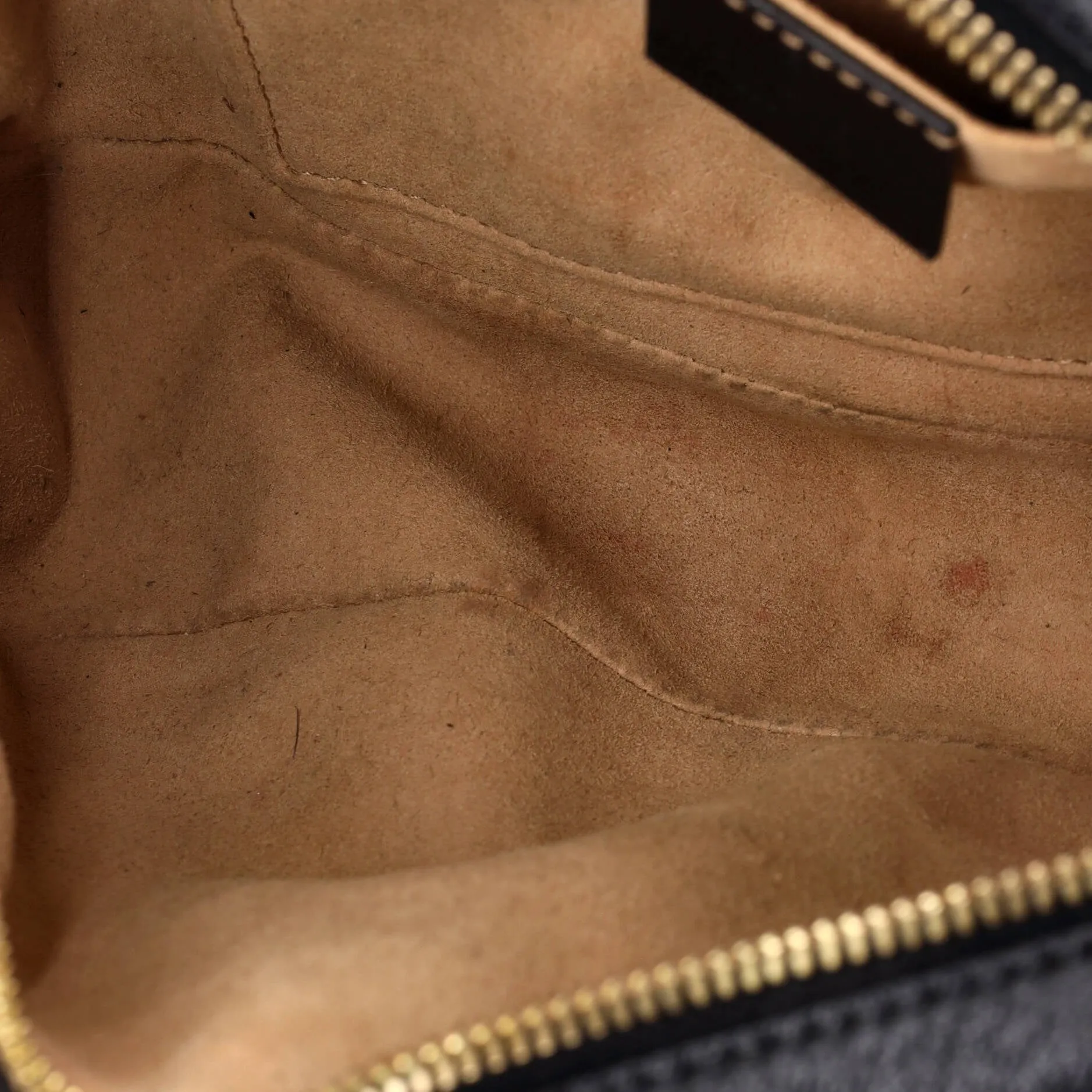 GG Marmont Shoulder Bag Diagonal Quilted GG Canvas with Leather Small sold by Zulily product image thumbnail 5