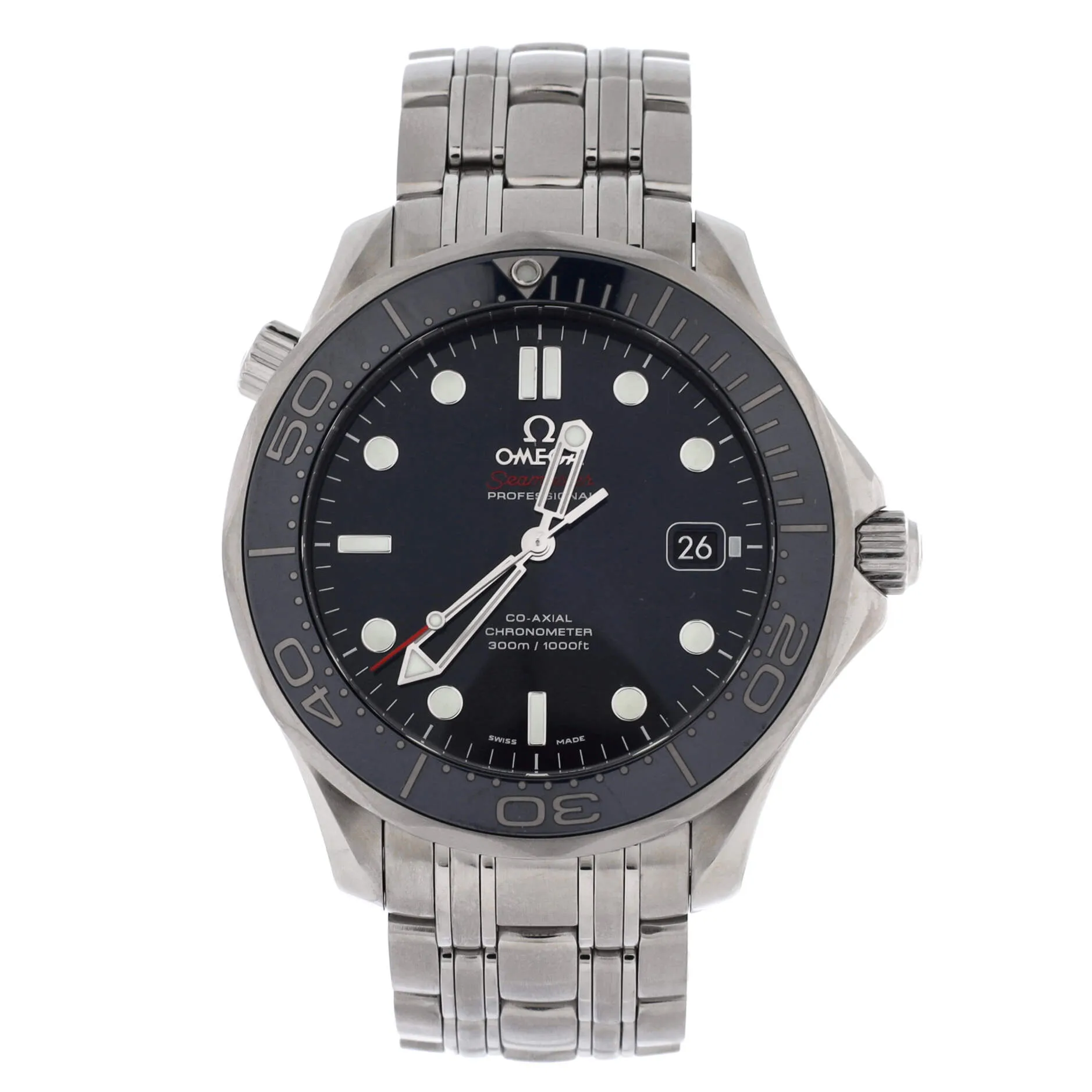 Seamaster Professional Diver 300M Co-Axial Chronometer Automatic Watch Stainless Steel 41 sold by Zulily