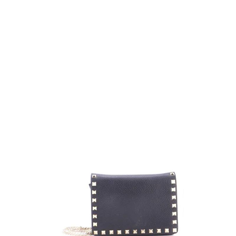 Rockstud Pouch Crossbody Bag Leather Mini made by Valentino Garavani