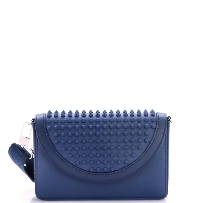 Explorafunk Wallet On Chain Spiked Leather made by Christian Louboutin