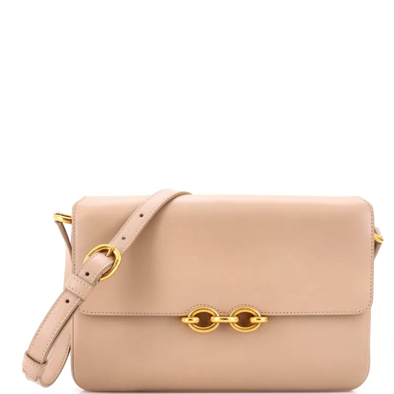 Le Maillon Shoulder Bag Leather Medium made by Yves Saint Laurent