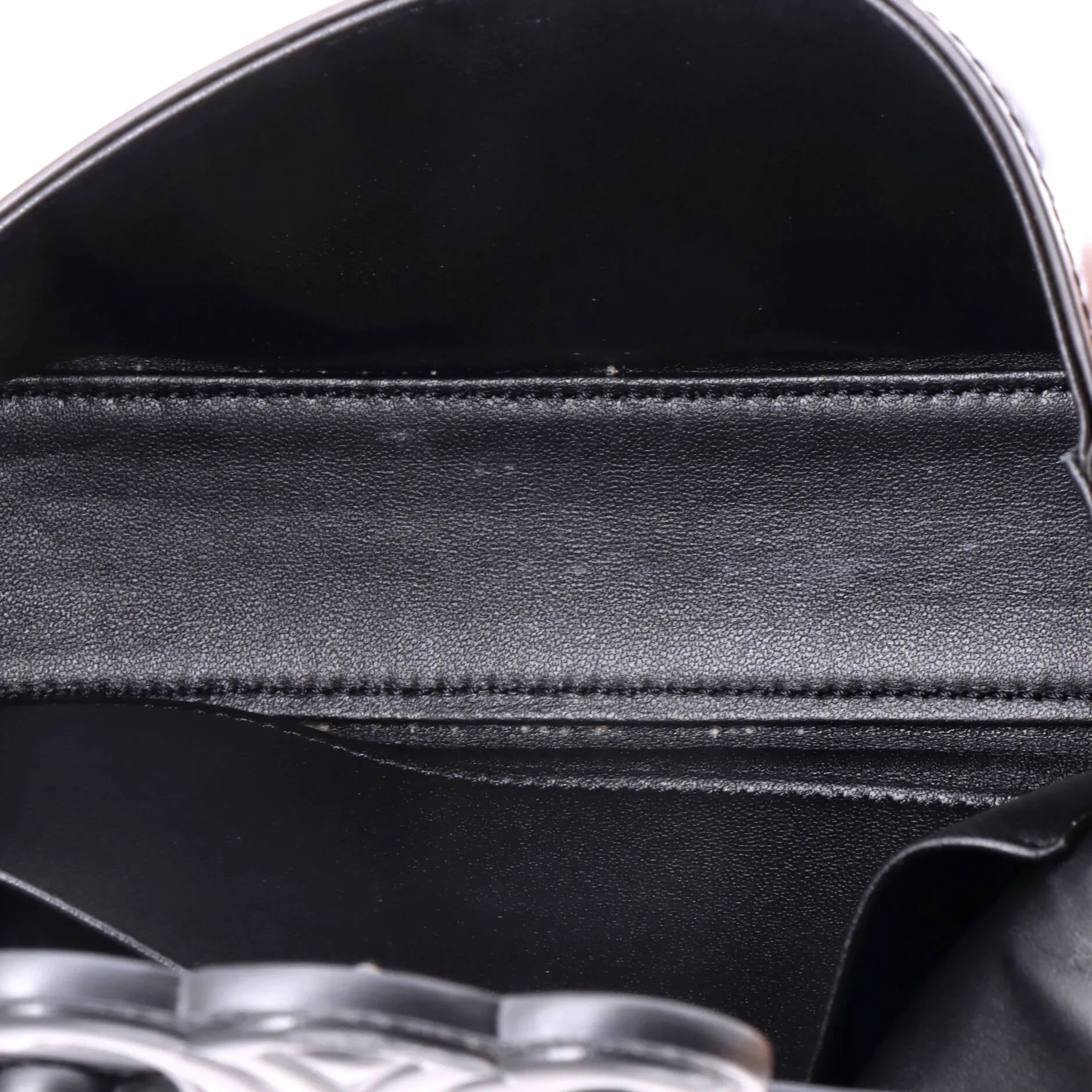 Triomphe Chain Shoulder Bag Leather Small sold by Zulily product image thumbnail 5
