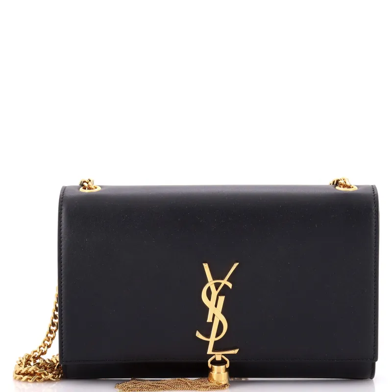 Classic Monogram Tassel Crossbody Bag Leather Medium made by Yves Saint Laurent