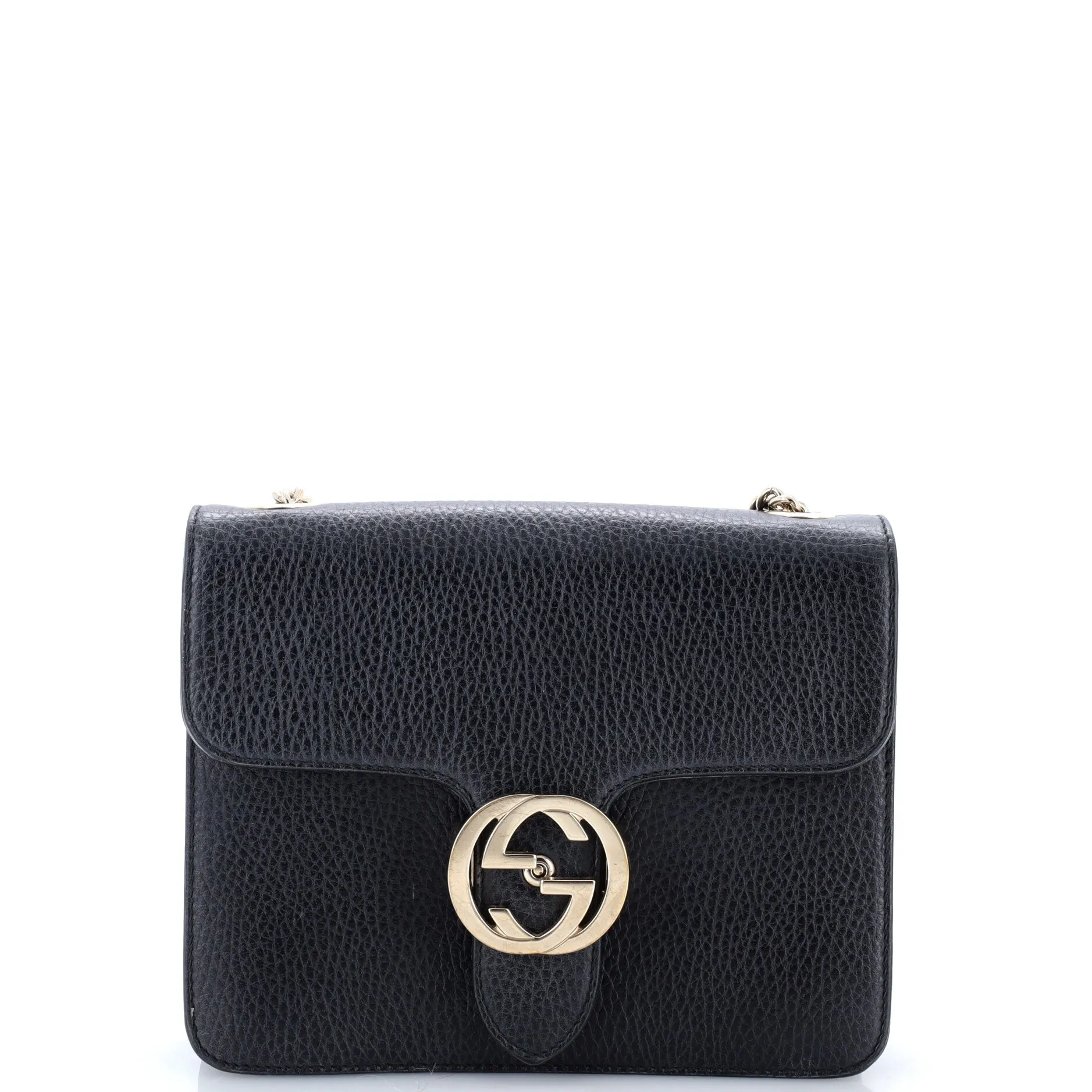 Interlocking Shoulder Bag Leather Small sold by Zulily